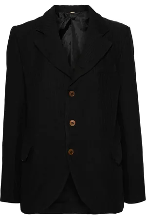Comme des Garçons Ribbad enkelknäppt blazer