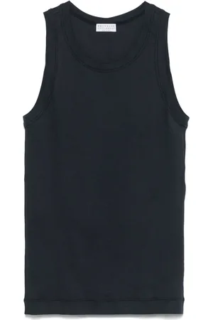 Brunello Cucinelli Finribbat linne