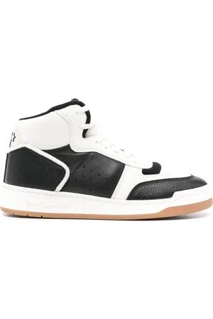 Saint Laurent Höga sneakers med färgblock