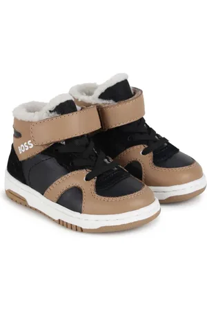 HUGO BOSS Höga sneakers med färgblock