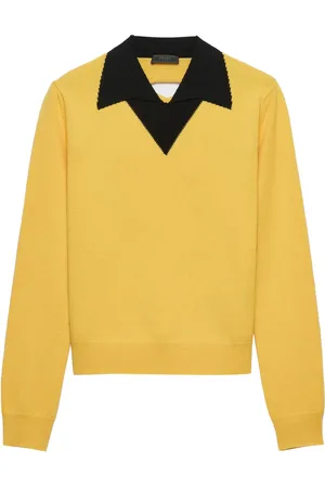 Prada Pikétröja i ull