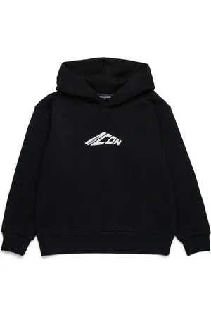 Dsquared2 Icon hoodie med tryck