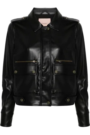 Twin-Set Puffjacka med broderad logotyp