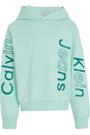Calvin Klein Stor hoodie med logotyp