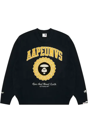 A Bathing Ape Tröja med broderad logotyp