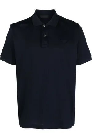 Prada Pikétröja med logotyp