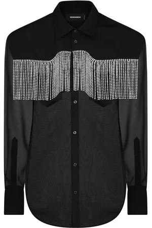Dsquared2 Skjorta med fransar