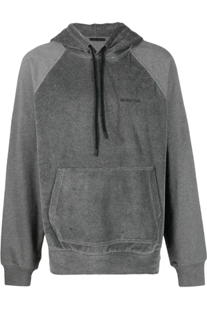 Helmut Lang Hoodie med logotyp