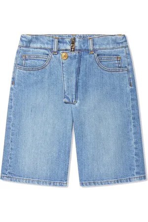 Balmain Jeansshorts med knappar