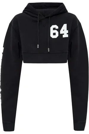 Dsquared2 Hoodie med logotyp