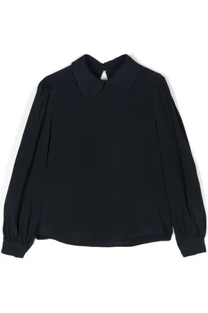 Simonetta Blus i crêpe