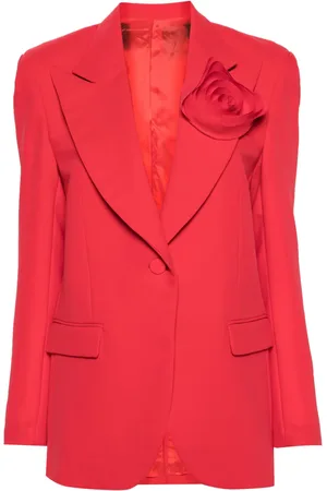 Viktor & Rolf Blazer med blomapplikation