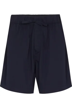Tekla Shorts med hög midja och dragsko