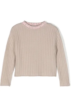 Msgm Tröja med logotypkrage