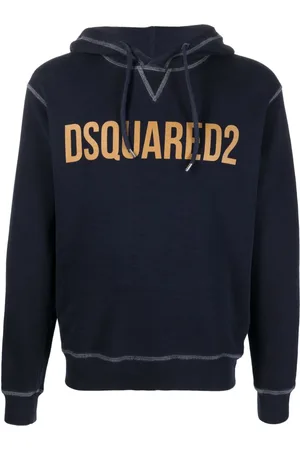 Dsquared2 Hoodie med logotyp