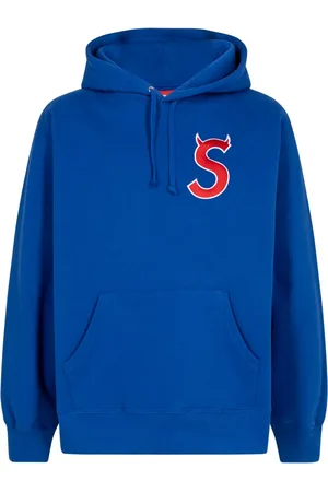 Supreme Hoodie med logotyp