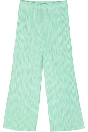 PLEATS PLEASE ISSEY MIYAKE Plisserade trekvartsbyxor