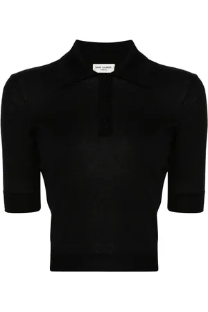 Saint Laurent Pikétröja med Cassandre
