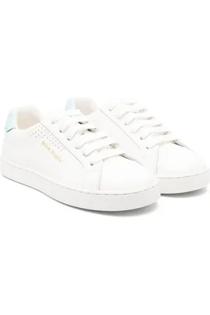 Palm Angels Låga lädersneakers