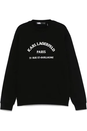 Karl Lagerfeld Tröja med rundad hals