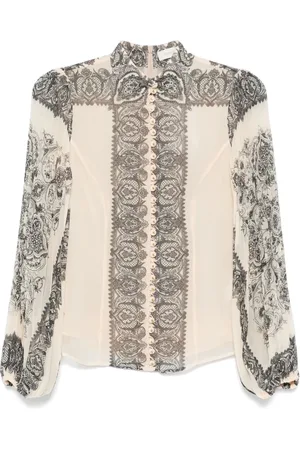 ZIMMERMANN Sunray plisserad blus