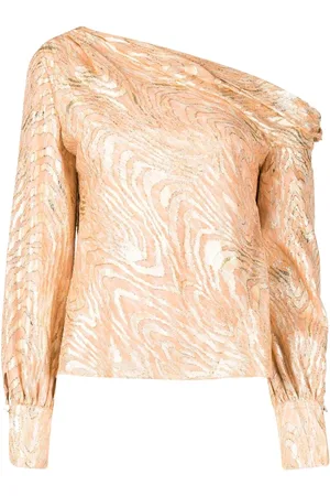Simkhai Alice Moire blus med abstrakt tryck