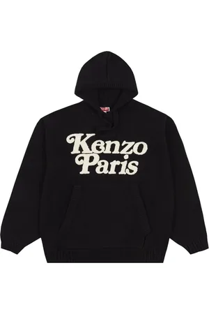 Kenzo X Verdy intarsiastickad hoodie