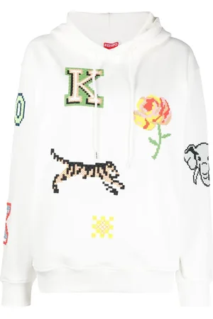Kenzo Hoodie med grafiskt tryck