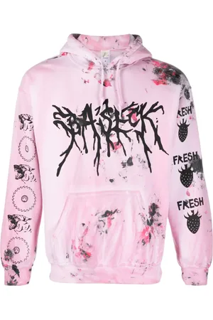 WESTFALL Baseck Collab hoodie med grafiskt tryck