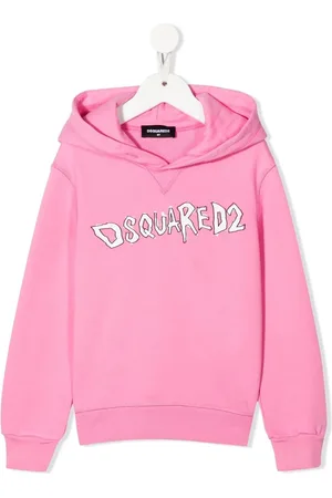Dsquared2 Hoodie med logotyp