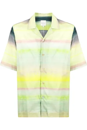Paul Smith Untitled Stripe kortärmad skjorta