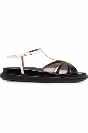 Marni Fussbett sandaler med blomma