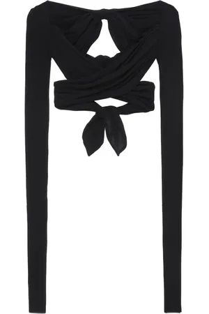 Serafini Croptop med rosett