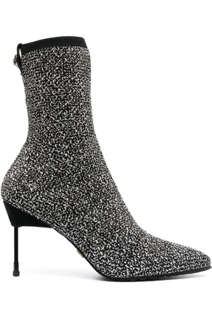 Kurt Geiger Stickade stövlar med nitar