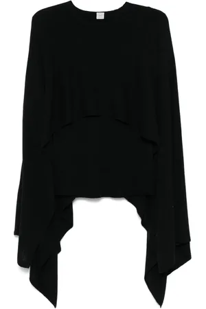 Totême Tröja med capedesign