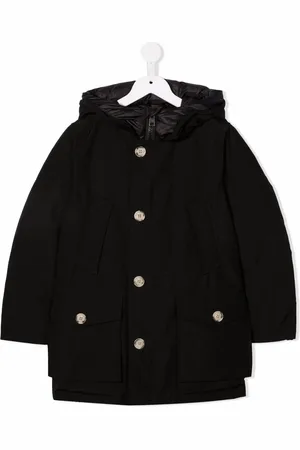 Woolrich Ytterjacka med huva och knäppning