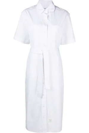 Thom Browne Skjortklänning i midimodell