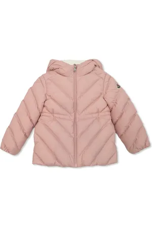 Moncler Vadderad jacka med logotypmärke