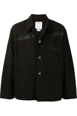 VISVIM Skjortjacka med skrynklad effekt