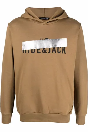 HIDE&JACK Hoodie med logotyp