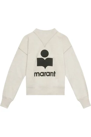 Marant Etoile Moby tröja med logotyp