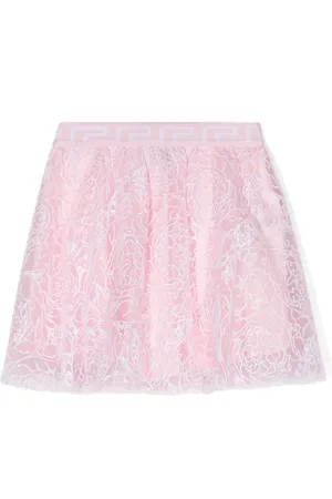 VERSACE Barocco Flocked tyllkjol