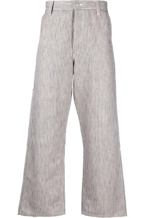 JUNYA WATANABE Randiga trekvartsbyxor