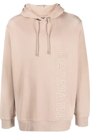 Balmain Huvtröja med präglad logotyp