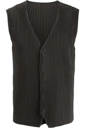 Issey Miyake Plisserad finväst
