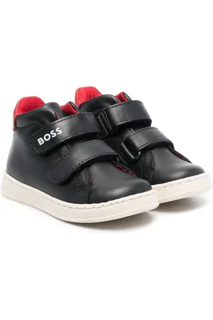 HUGO BOSS Lädersneakers med logotyp