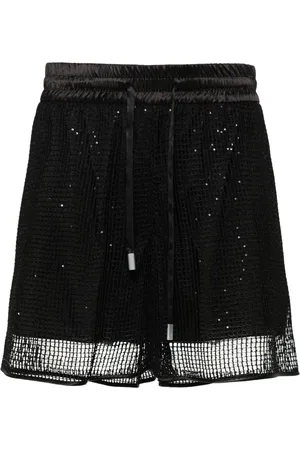 PESERICO SIGN Paljettprydda shorts