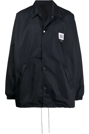 Fumito Ganryu Skjortjacka med logotypmärke