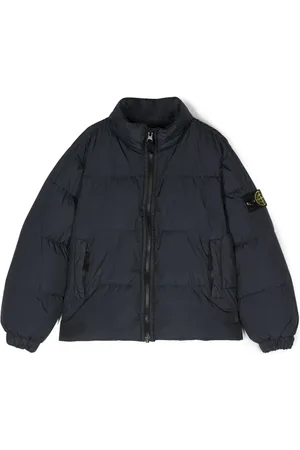 Stone Island Vadderad jacka med kompass