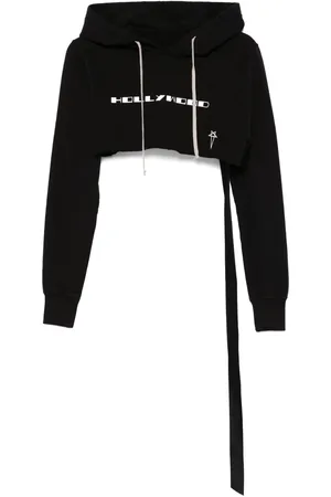 Rick Owens Kort hoodie